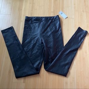 brand new faux leather leggings from nordstrom bp